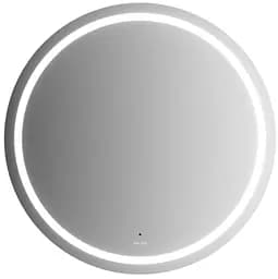 Дзеркало універсальне з контурним LED-підсвічуванням Am.Pm X-Joy сенсорне кругле 65 см срібло M85AMOX0801WG38