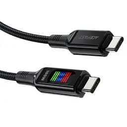 Дата кабель Acefast C7-03 Type-C to Type-C 100W (1.2m) Black - мініатюра 7