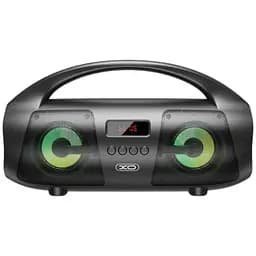 Портативна акустика XO F40 з підсвічуванням та екраном чорна
