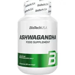 Ашваганда BiotechUSA Ashwagandha 60 капсул