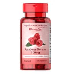 Натуральна добавка Puritan's Pride Raspberry Ketones 500 mg, 60 капсул