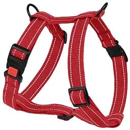 Шлея для собак Barksi Cotton Н-подібна L 40-58х44-78х2.5 см червона