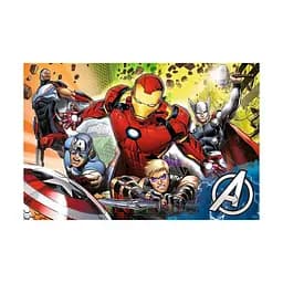 Дитячі пазли SUPER МАХІ Marvel Разом сильніше 24 елементи з розфарбуванням Trefl 60х40 см det0007067 - мініатюра 2