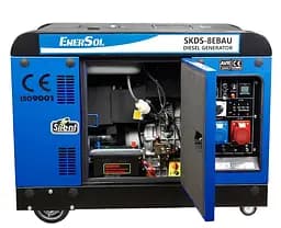 Генератор дизельний EnerSol 7.5/8 кВт SKDS-8EBAU - мініатюра 2