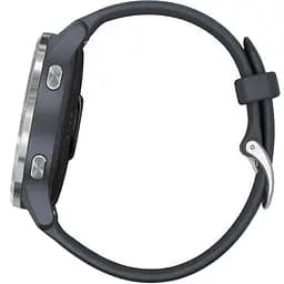 Спортивний годинник Garmin Venu Silver Stainless Steel Bezel w. Granite Blue and Silicone B. (010-02173-01/010-02173-03) - мініатюра 5