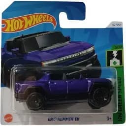 Набір: Базова машинка Hot Wheels HW Dirt Hover Storm синя (5785) + Базова машинка Hot Wheels HW Green Speed GMC Hummer EV фіолетова (5785) - мініатюра 3