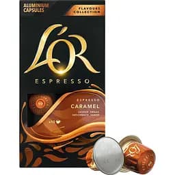 Набор кофе в капсулах L'OR Espresso Caramel 100 капсул (10 п. х 10 шт.) - мініатюра 2