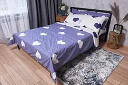 Комплект постільної білизни Moon&Star Бязь Gold Люкс Royal Blue Дитячий 110x140 см наволочки 2x40x40 см