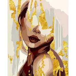 Картина по номерам Santi Золотые мечты 40х50 см поталь (955253)