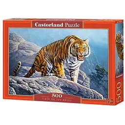 Пазл Castorland Тигр на камені 500 ел. (B-53346)