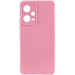 Чехол Silicone Cover Lakshmi Full Camera (AA) для Xiaomi Poco X5 5G / Note 12 5G Розовый / Pink