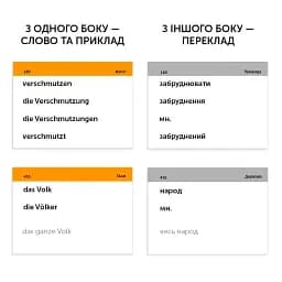 Картки для вивчення німецької. В1, середній рівень - мініатюра 3