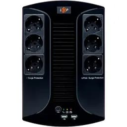 Джерело безперебійного живлення [ДБЖ] LogicPower 850VA-6PS [4325] [95188] - мініатюра 2