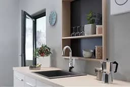 Кухонна мийка Hansgrohe S510-F450 560x510 Concretegrey 43312380, Sand - мініатюра 3