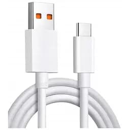 Кабель Data Cable Mi Turbo / Hyper Charge 120W / 6A 1m USB на Type-C / USB-C для Xiaomi white
