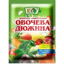 Приправа Эко Овощная Дюжина универсальная 75 г