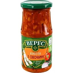 Фасоль Верес с овощами 445 г