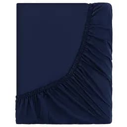 Простирадло на резинці Ardesto Mix & Match сатин 180x200+30 см синє (ART1820FSN) - мініатюра 2