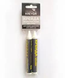 Крейда воскова для маркування KREYDA Універсальна (2шт), білий CW605714 - мініатюра 2