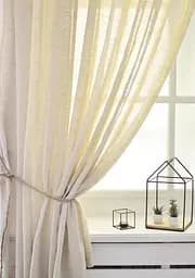 Гардина на петлях Прованс Naturel, 170х145 см, бежевый (12834)