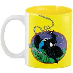 Кружка GeekLand Веном Venom Марвел жовта ручка