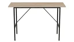 Стіл письмовий Line Тайм Ferrum-decor 750x1200x500 Чорний метал ДСП Дуб Сонома 16 мм (FRD-104881) - мініатюра 5