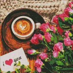 Алмазная мозаика Ideyka Лучшее утро 40х40 см (AMO7216)