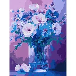 Картина за номерами "Ніжні квіти" ©art_selena_ua Ідейка KHO3323, 30х40 см