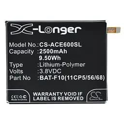 Аккумулятор к телефону Acer BAT-F10 2500mAh