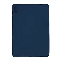 Чохол-книжка для планшета Samsung Galaxy Tab S9 (SM-X710/X716B/X718U)/S9 FE (SM-X510/X516), Smart Fold Pen, синій, 10.9 ,11 дюймів, з екошкіри + TPU, з магнітною застібкою, підставкою, тримачем під стилус, протиударний, з функцією Wake/Sleep - мініатюра 2