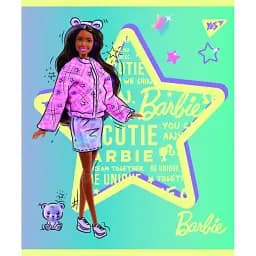 Зошит Yes Barbie А5 в лінійку 12 аркушів (766803)