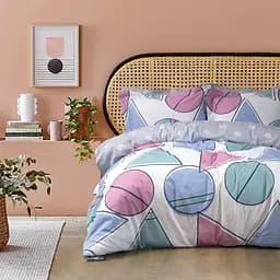 Постельное белье Lotus Home Agina сатин полуторное разноцветное (svt-2000022313957)