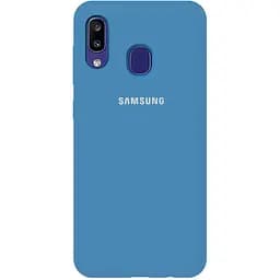 Чохол-накладка Toto Silicone Full Protection Case Samsung Galaxy M10s/A20/A30 Navy Blue