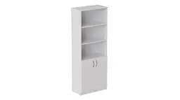 Шафа Анжело Ferrum-decor на 5 полиць з 2 дверима 1900x700x380 ДСП Біла 16 мм (FRD-105031) - мініатюра 3