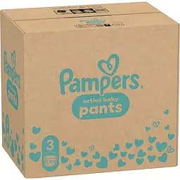 Набір підгузки-трусики Pampers Active Baby Pants 3 (6-11 кг) 204 шт. - мініатюра 2