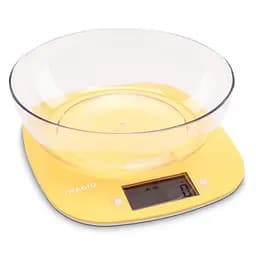 Кухонные настольные электронные весы для взвешивания продуктов Magio MG-290 с чашей для дома кухни до 5кг.