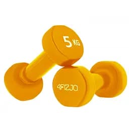 Гантели виниловые 4FIZJO 2 x 5 кг 4FJ0210 (P-5907739312808)