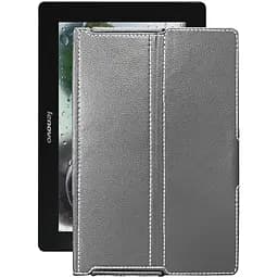 Чехол StatusCASE из экокожи для планшета Lenovo Idea Pad S6000h Серый