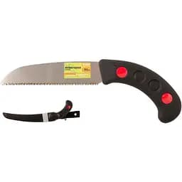 Пила ручна для обрізки гілок садова Mastertool 155 мм x 7T x 1" x 3D самурай