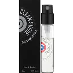 Парфюмерная вода пробник Etat Libre D'Orange Clean Suede 2 мл