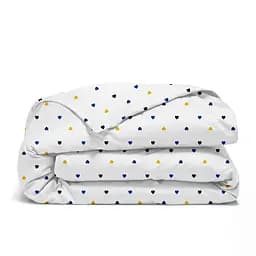 Комплект постільної білизни Cosas Brave love CS4 Сімейний синій (BraveLove_El180x30-16Mustard_160x2) - мініатюра 3