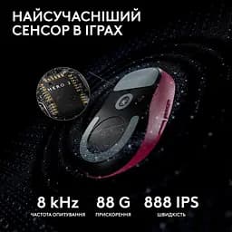 Бездротова миша Logitech G Pro X Superlight 2 LightSpeed Wireless Magenda (910-006797) Б/в - мініатюра 4