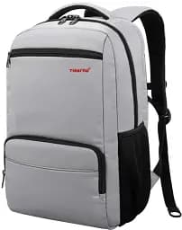 Рюкзак міський Tigernu T-B3319 25л з відсіком для ноутбука до 15.6" та USB Silver Grey (18195)
