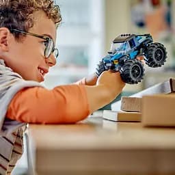 Конструктор LEGO City Синя вантажівка-монстр 148 деталей (60402) - мініатюра 6