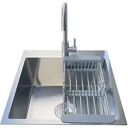 Комплект мийка + змішувач Romzha Arta U-450 (A) - мініатюра 2