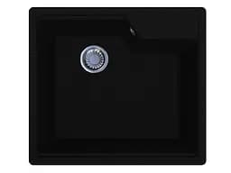 Кухонная мойка Miraggio Lisa 497x557 black 0002249, Черный