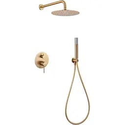 Душова система прихованого монтажу Imex Monza PVD матове золото GPM039/OC, Золотий