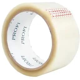 Скотч пакувальний Profi, 48 мм x 100 м, 40 мкм, прозорий