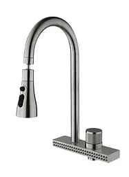 Змішувач для кухні Mixxus "Водоспад" FOL-017 MI6343 Графіт