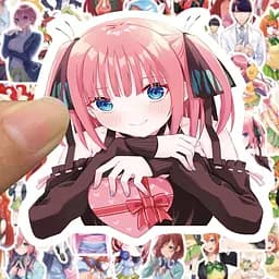 Стікерпак GeekLand Go-Toubun no Hanayome 50 штук - мініатюра 7